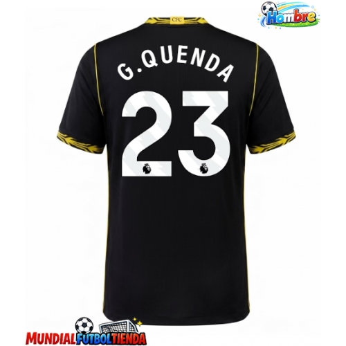 Camiseta Chelsea Geovany Quenda #23 Segunda Equipación Replica 2026-27 mangas cortas